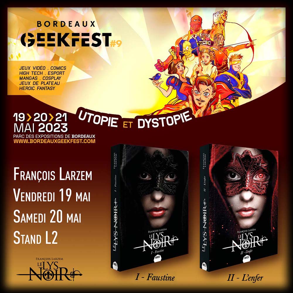 François Larzem Bordeaux Geekfest 2023